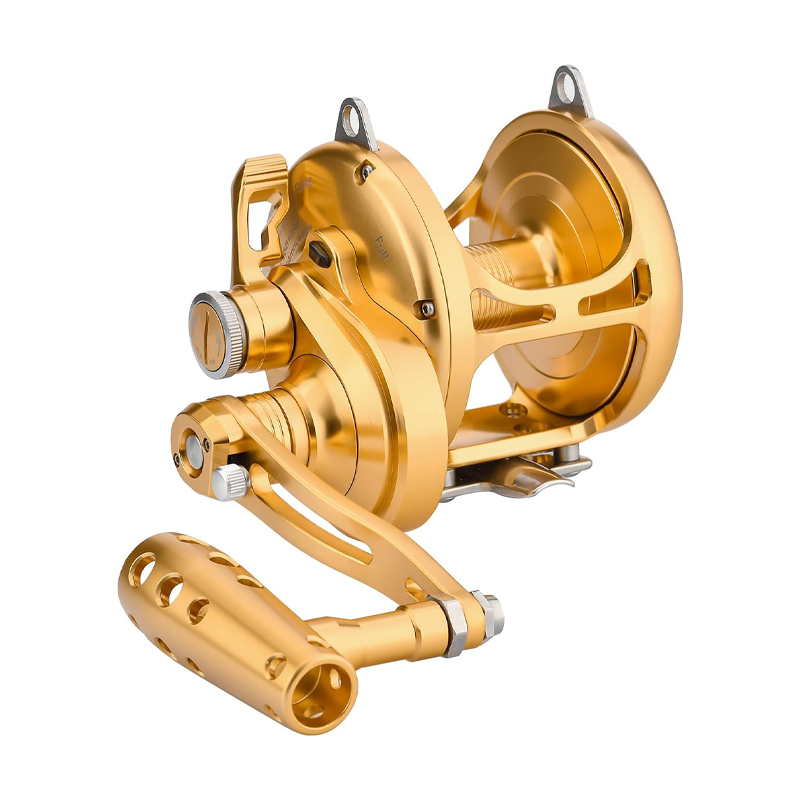 Metal Single Power Baitcasting Fishing Reel Handle W/EVA Knob Replacements  Golden