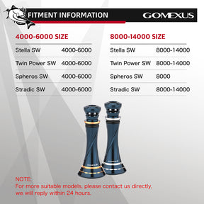Gomexus Aluminum Reel Stand 55mm R9
