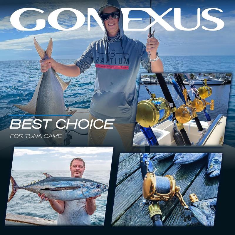  Customer reviews: Gomexus Trolling Reel Tuna Shark