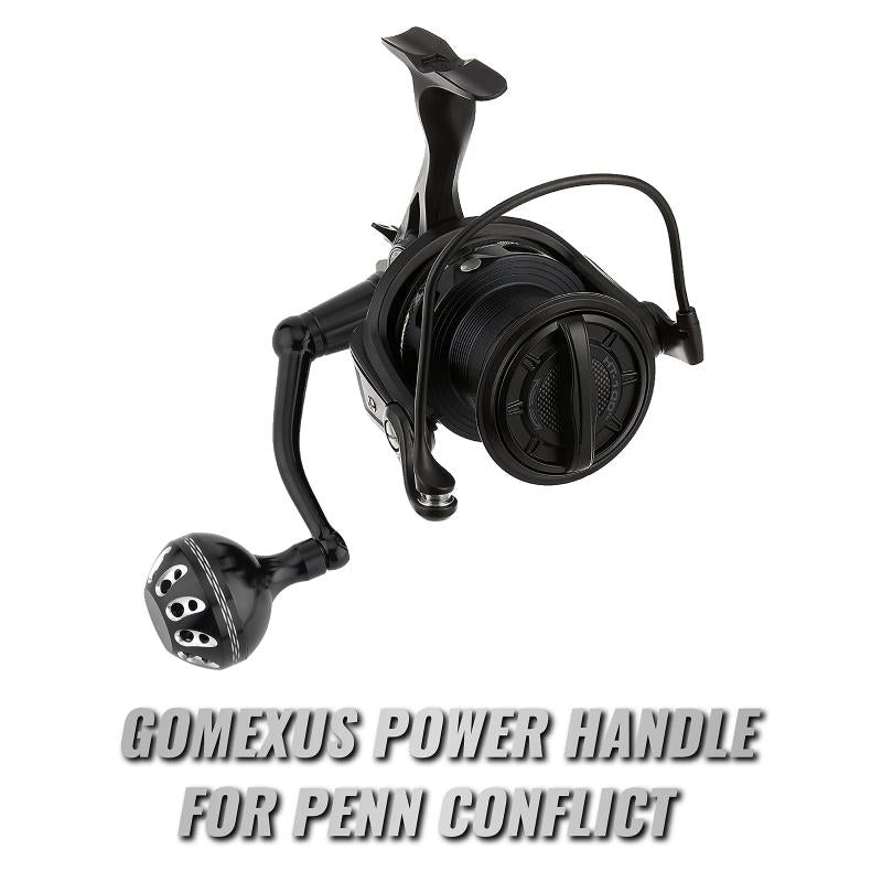 Gomexus Power Handle for Penn Reels **Plug & Play** NO DRILLING
