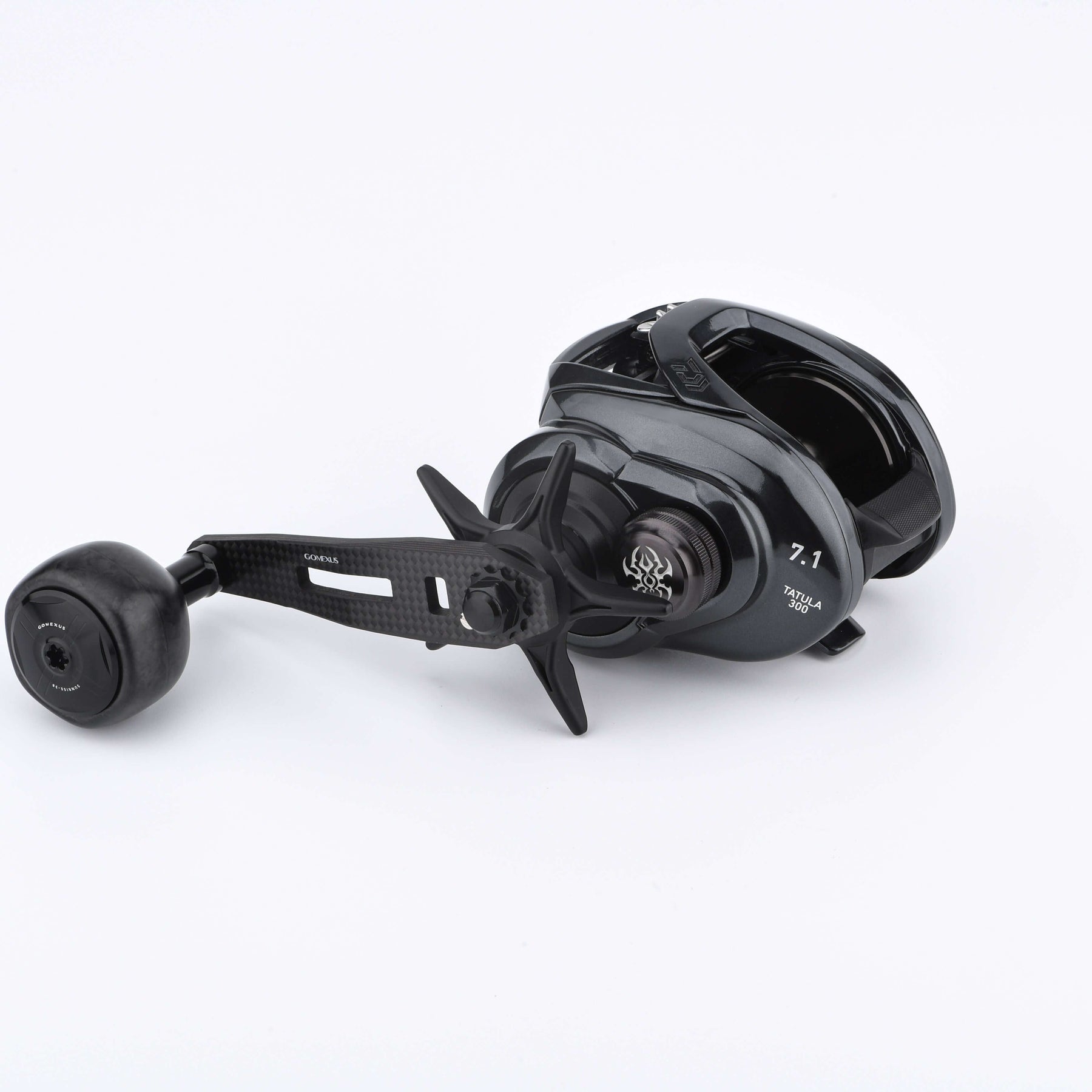 Gomexus Carbon Handle for Baitcasting Reel with Knob LC-FA38