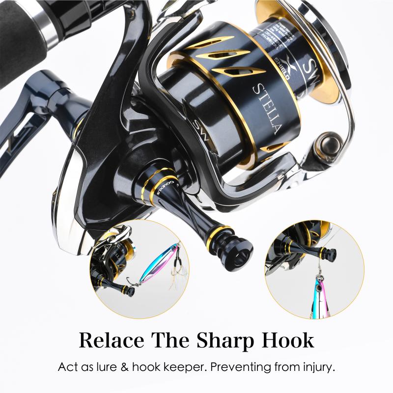 Gomexus Aluminum Reel Stand 55mm R9, Gold / Shimano 4000-6000 Size / 55mm