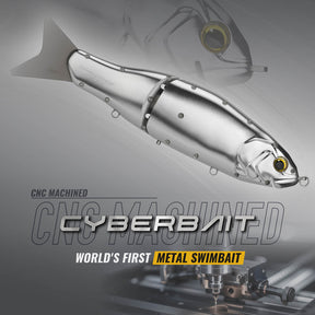 Gomexus Cyberbait 240 Metal Glide Bait With Lip & Tails