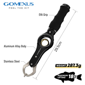 Gomexus Aluminum Fish Gripper with Scale