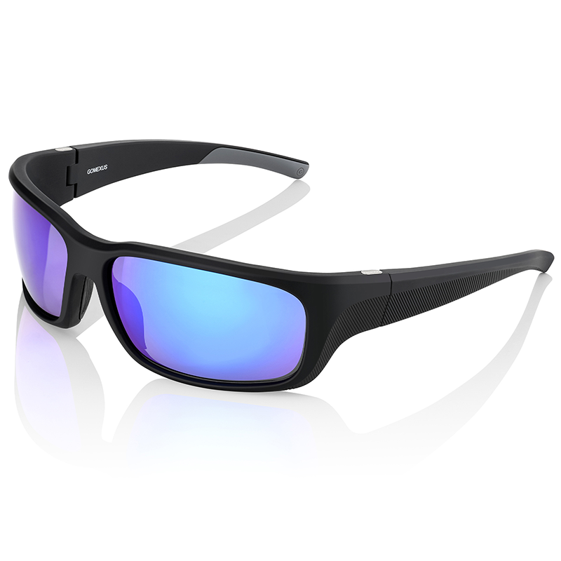 Gomexus Plano - F15 Fishing Sunglasses | Gomexus Blue Mirrored Polarized / Buy It with Cap (Limited Stock 50pcs in April)