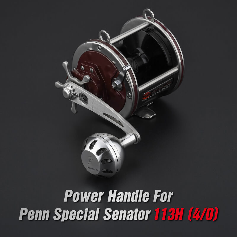 Stainless Steel Power Handle for Penn Special Senator 112 113 114 115