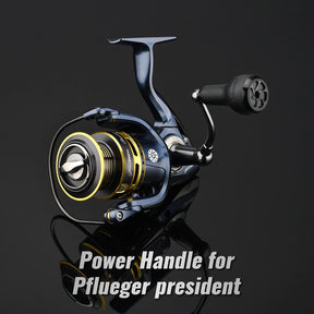 Gomexus Aluminum Handle for Pflueger President Spinning Reel