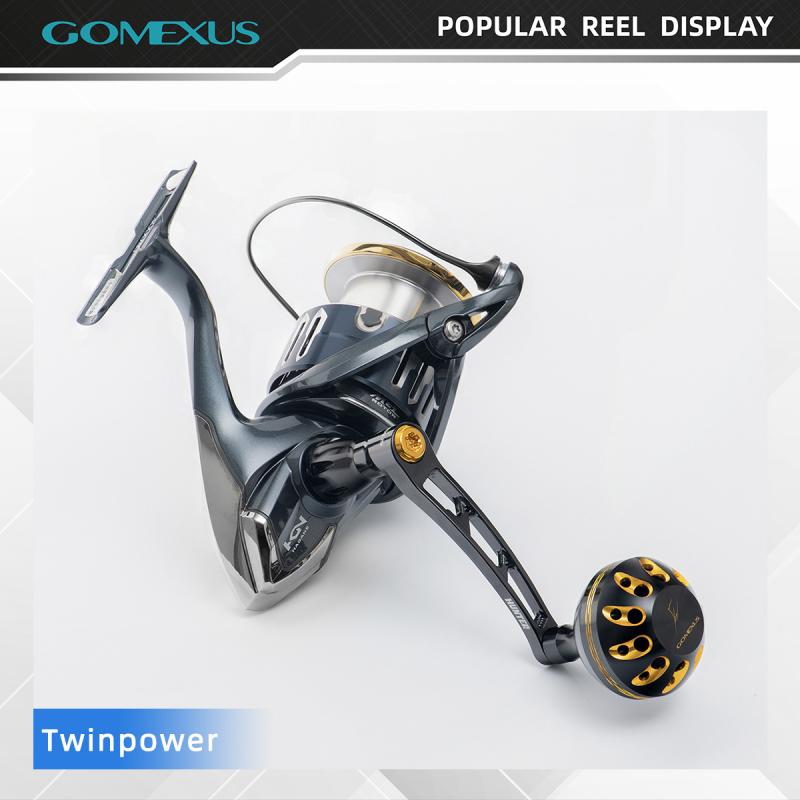 Gomexus Power Handle Compatible with Shimano Stradic FL FM Stella Ultegra  FB Twin Power FD Spinning Reel(Not for sw), Spinning Reels -  Canada