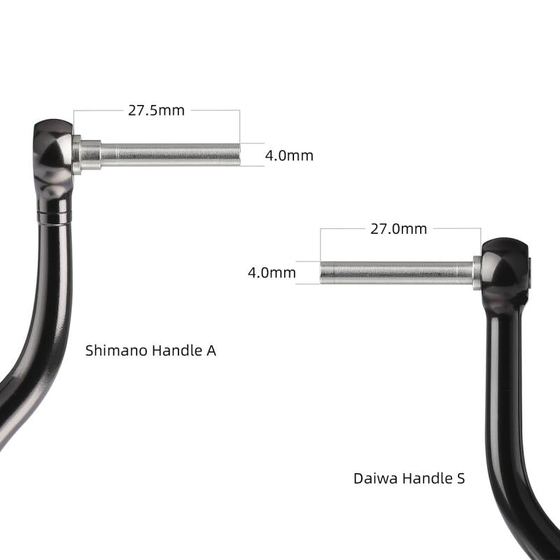 Gomexus Reel Knob 20mm For Shimano Stradic CI4+ Daiwa Certate 1000