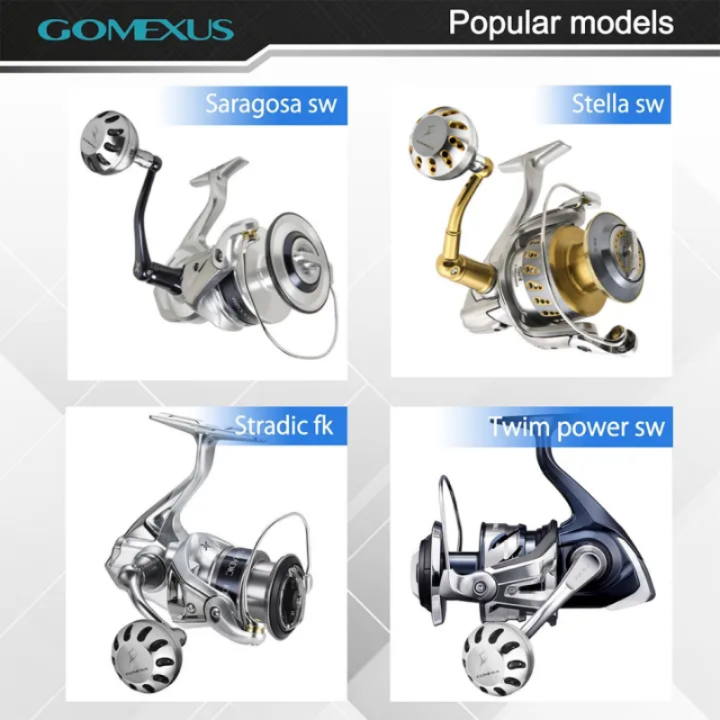 Gomexus Aluminum Reel Power Knob 45 47mm B45