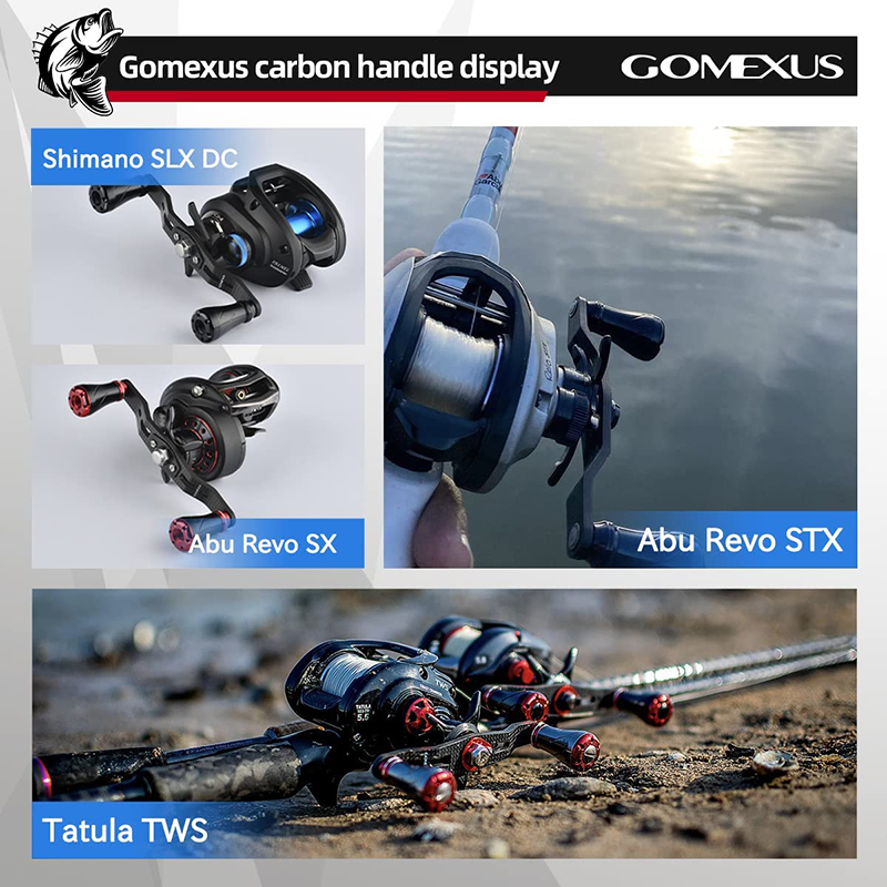 GOMEXUS Fishing Reel's Custom Part SHIMANO Double Spinning Handle MDH98