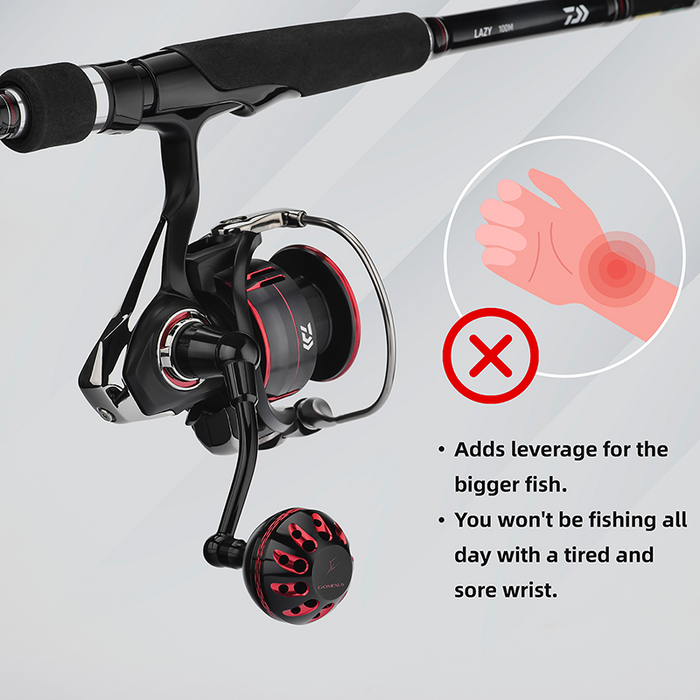 Daiwa Fuego LT Handle Upgrade Power Knob | Gomexus