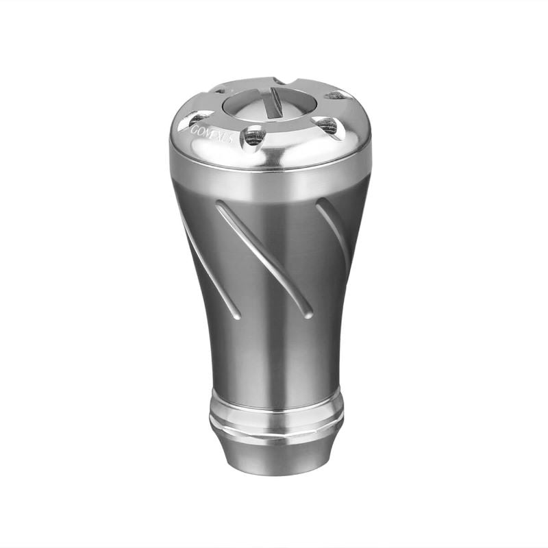 Gomexus Aluminum Reel Power Knob 20mm A20, Silver A20TNSR