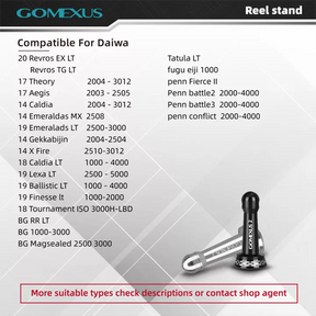 Gomexus Aluminum Reel Stand 42mm R2
