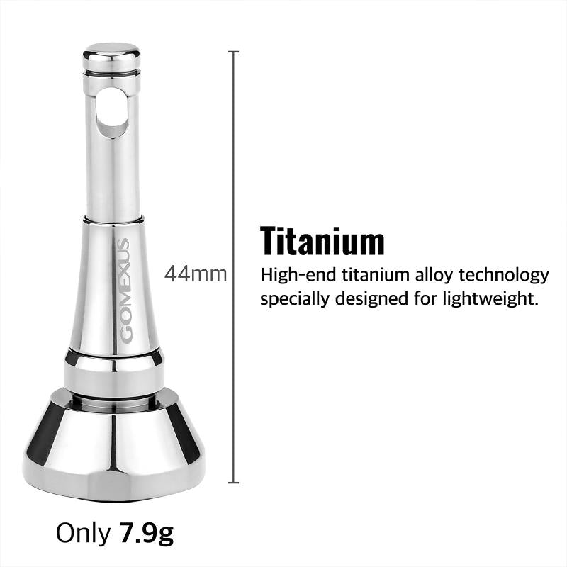 Gomexus Titanium Foldable Reel Stand 44mm TR6