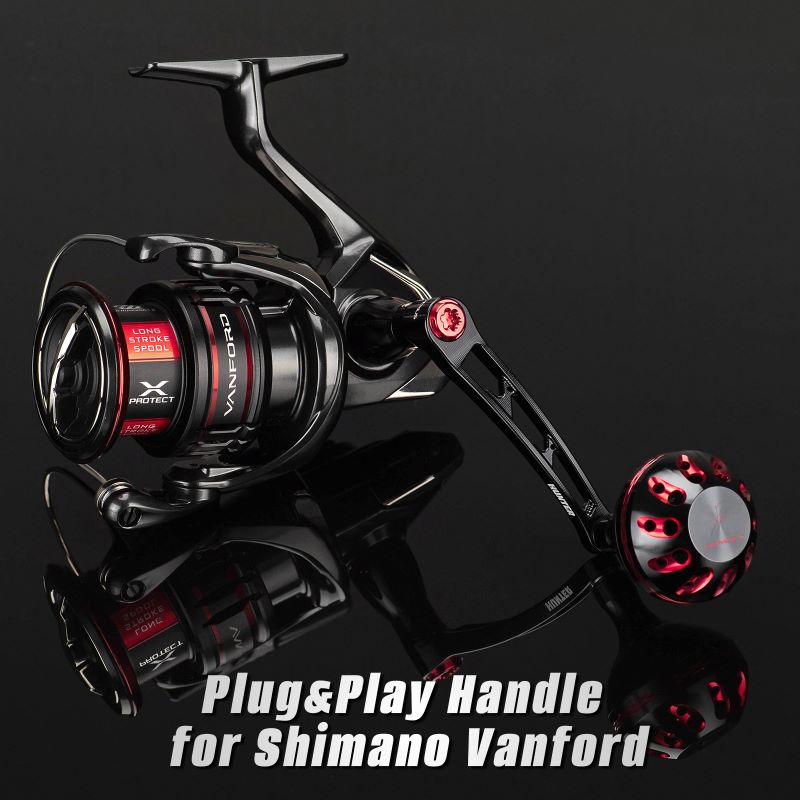 HEIGHTEN Fishing Spinning Reel Handle 56mm For Shimano Stradic Vanford Daiwa  Caldia Luvias Spinning Fishing Reel