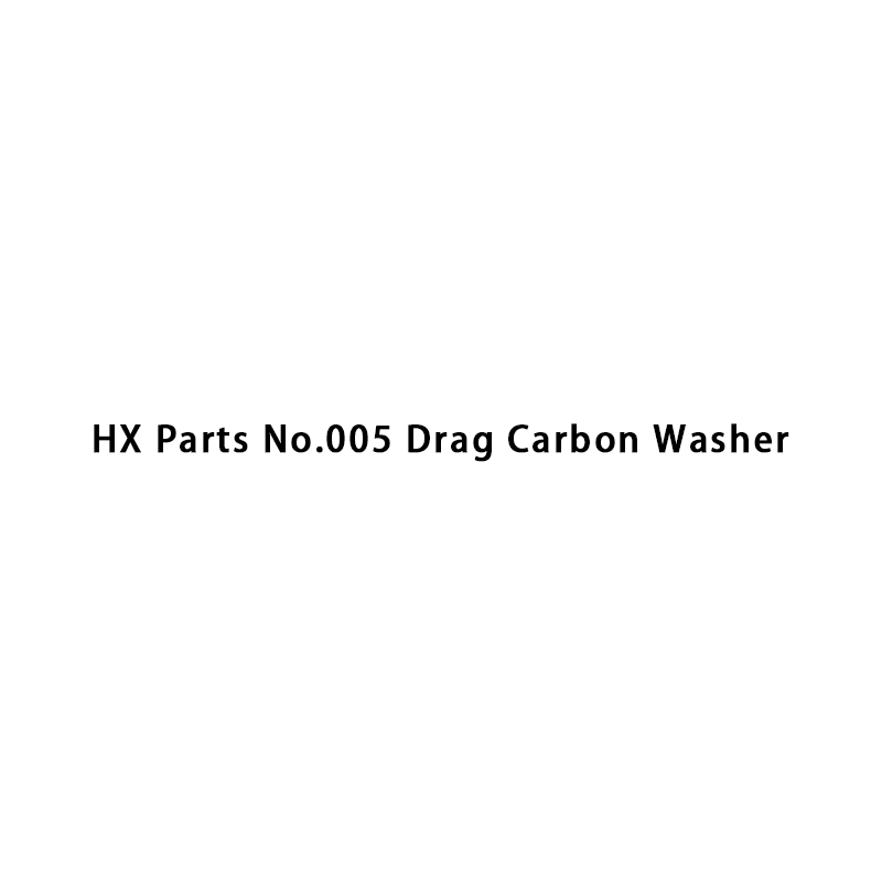 HX-Teile Nr. 005 Drag Carbon Unterlegscheibe