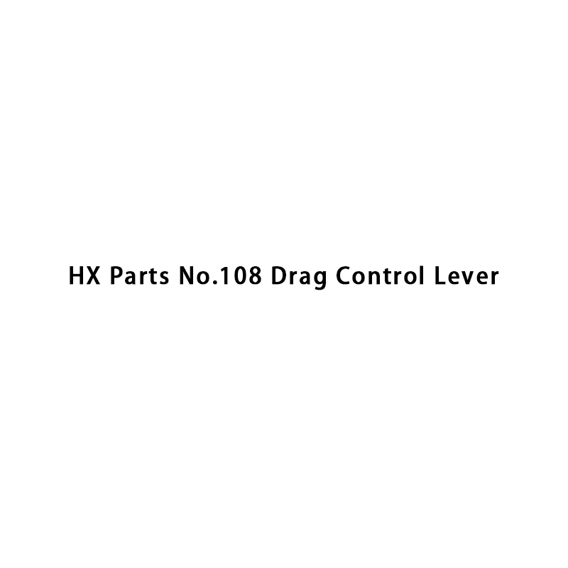 HX-onderdelen nr. 108 Sleepbedieningshendel