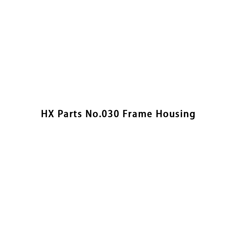 HX-Teile Nr. 030 Rahmengehäuse