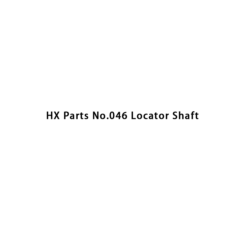 Eje del localizador HX Parts No.046