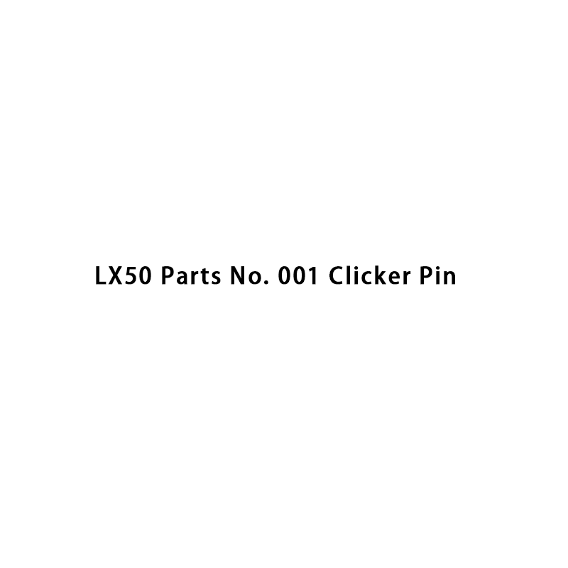 LX50 Onderdeelnr. 001 Klikpen