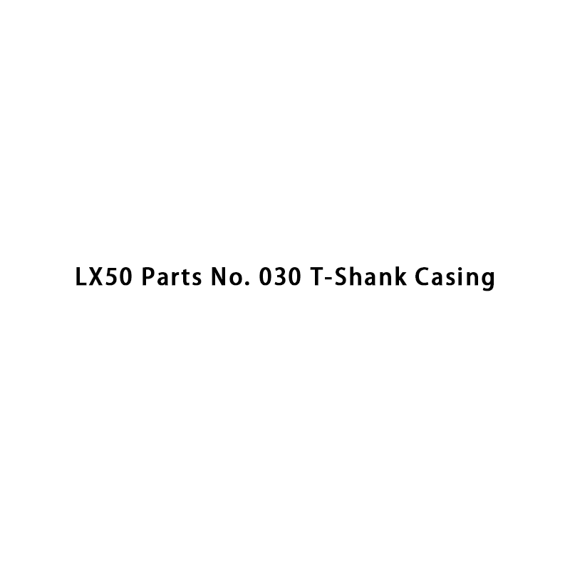 LX50 onderdeelnr. 030 T-schachtbehuizing