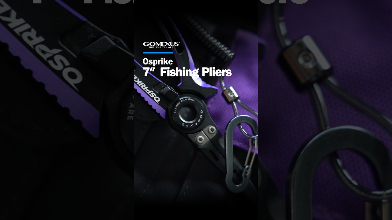 GOMEXUS OSPRIKE 7” Stainless Steel Fishing Pliers | A Reliable Tool for Every Fishing Trip