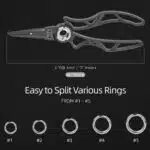 GOMEXUS EXOSKELETON 7” Stainless Steel Fishing Pliers - Image 3