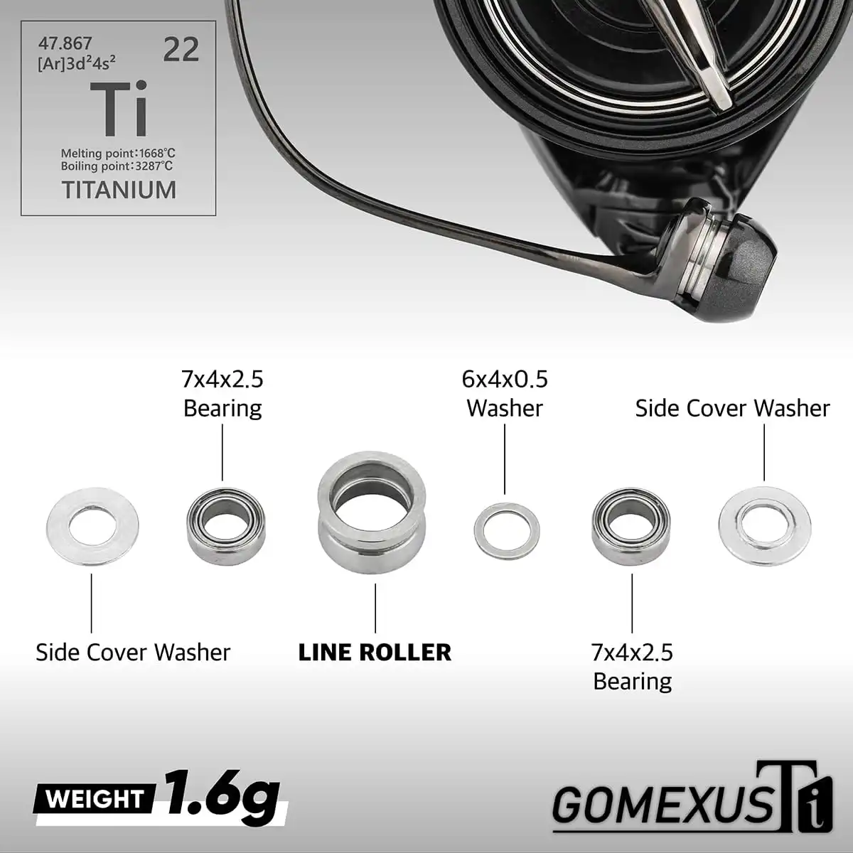 21ANTARES DC XG ゴメクサスカスタム ナイロンライン巻 Gomexus