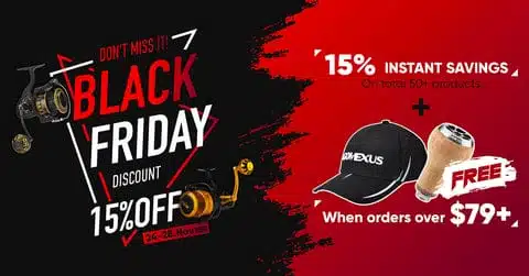 Gomexus Black Friday Tackle Deals - Up to 20% Off + Free Gifts 2 Gomexus Black Friday Tackle Deals - Up to 20% Off + Free Gifts