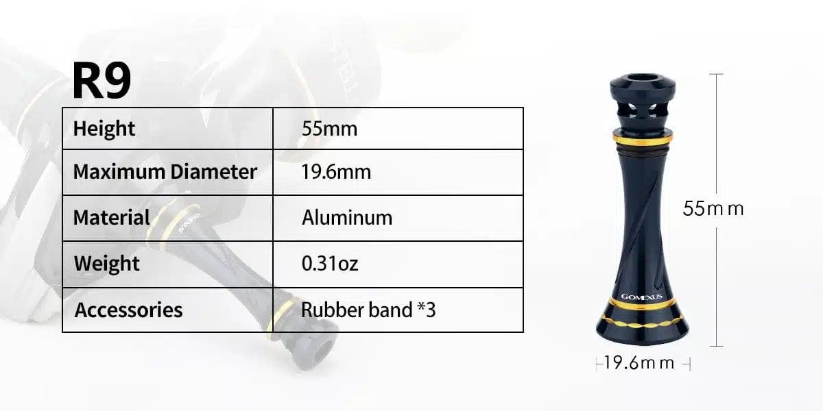 Gomexus Aluminum Reel Stand 55mm R9 1 Gomexus reel stand for the stella sw
