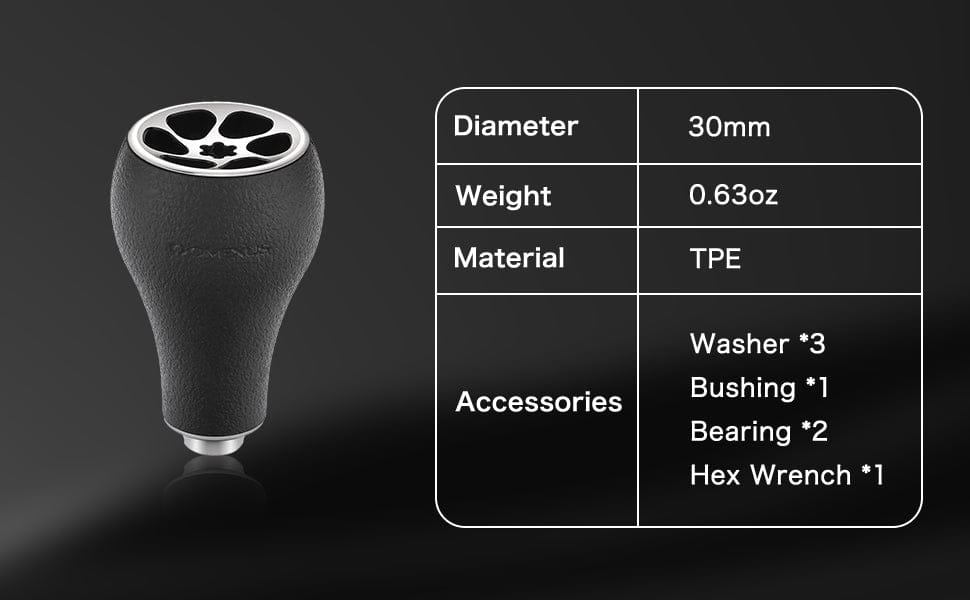 Gomexus TPE Reel Power Knob 30mm TPE30 1 TPE KNOB