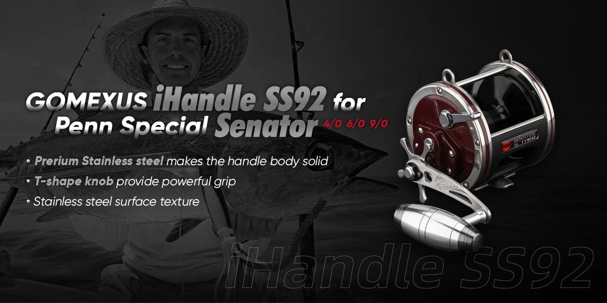 Gomexus iHandle SS92 for Penn Senator 112H 113H 114H 115H Reel Power Handle 2 Gomexus iHandle SS92 for Penn special senator