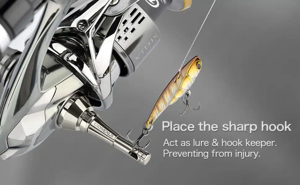 Gomexus Titanium Foldable Reel Stand 44mm TR6 2 Gomexus reel stand
