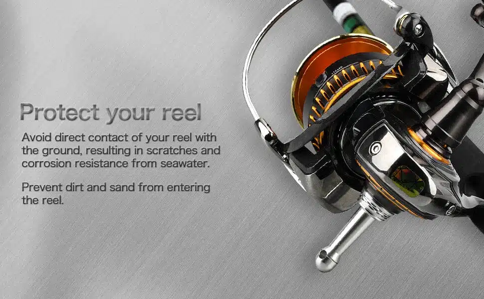 Gomexus reel stand for Daiwa reels
