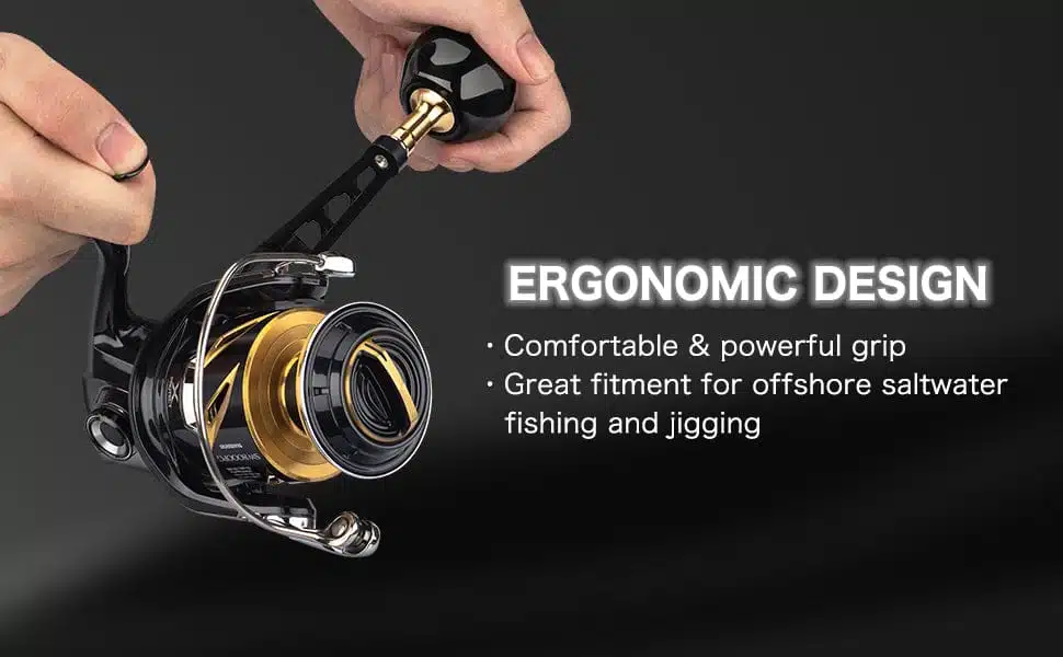 Titanium Reel Power Knob