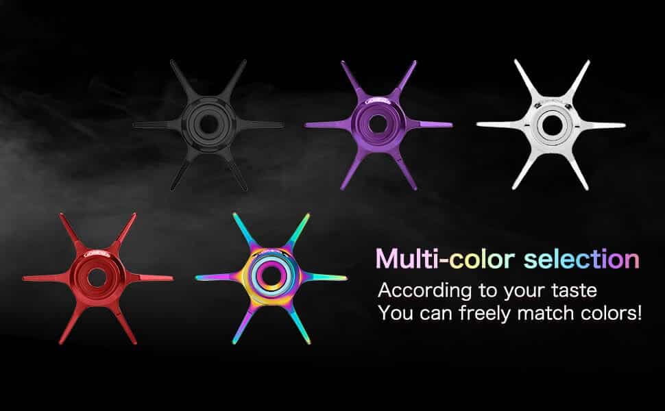Gomexus DIY Aluminum Star Drag for Daiwa Reels 4 Star drag for Daiwa reels