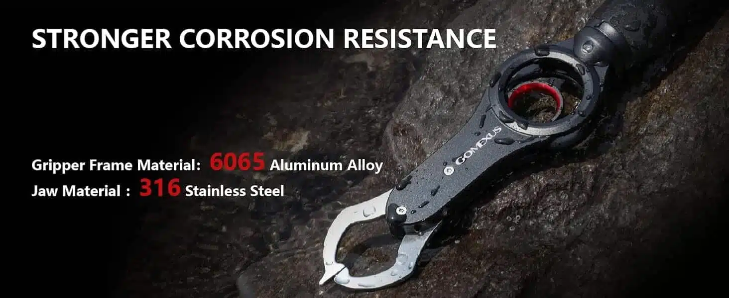 Corrosion-resistant fishing gripper tool