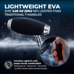 TE85 | 85mm Ergonomic EVA T-Bar Reel Power Knob | For Shimano & Daiwa | Gomexus - Image 3