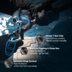 TE85 | 85mm Ergonomic EVA T-Bar Reel Power Knob | For Shimano & Daiwa | Gomexus - Image 4