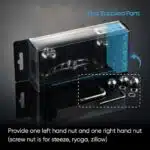 Gomexus Aluminum Handle for Baitcasting Reel with TPE Knob BDH-A27 - Image 17