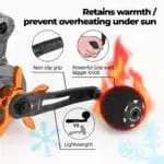 Gomexus Forged Carbon Handle for Conventional Reel Okuma Cold Water - Image 10