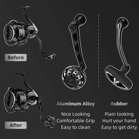 Buying Guide: How To Upgrades Daiwa Reel Handle 4 Gomexus Handle For Daiwa BG MQ 5000-20000