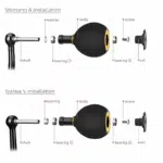 Gomexus EVA Reel Power Knob 38mm EA38 - Image 11