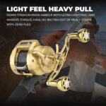 BDH-TA30 | 120mm Aluminum Baitcasting Handle | 30mm Titanium Knobs | Gomexus - Image 2