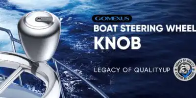Elevate Your Helm Mastery: The Captain's Guide to Stainless Steel Steering Wheel Knobs 2 GomexusBoatKnob