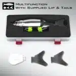 Gomexus Cyberbait 240 Metal Glide Bait With Lip & Tails - Image 6