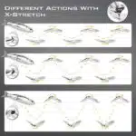 Gomexus Cyberbait 240 Metal Glide Bait With Lip & Tails - Image 4