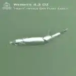 Gomexus Cyberbait 240 Metal Glide Bait With Lip & Tails - Image 8