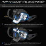 Gomexus® Slow Pitch Jigging Reel LS20 II - T Bar - Image 7